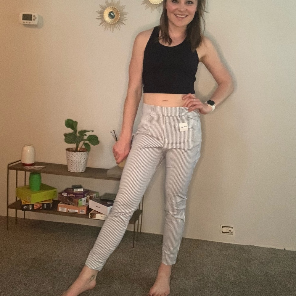 Old navy stripped pixie pants